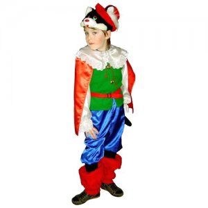 Карнавальный костюм для детей Кот в сапогах маркиз детский, 104-134 см Волшебный мир