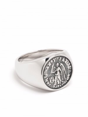 Серебряное кольцо Coin Angel Tom Wood. Цвет: серебристый