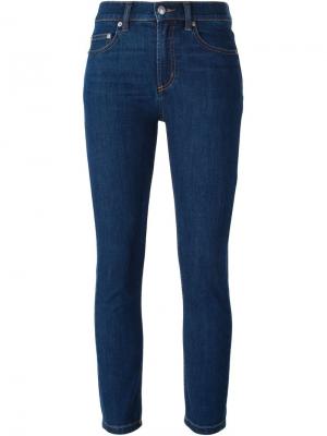 Укороченные джинсы кроя скинни Marc By Jacobs. Цвет: синий