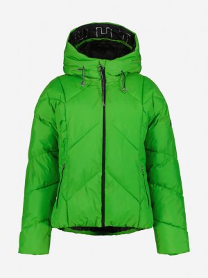 Куртка утепленная женская Handby, Зеленый Luhta. Цвет: зеленый