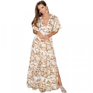 Платье, размер 46, белый AnastaSea. Цвет: белый