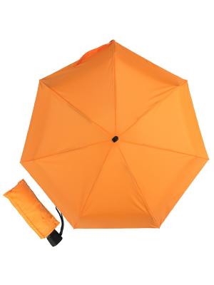 Зонт складной Eclair Orange Guy De Jean. Цвет: оранжевый