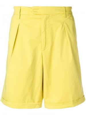 Классические шорты-чинос Dondup. Цвет: желтый