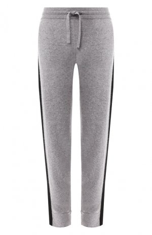 Укороченные брюки из кашемира FTC. Цвет: серый