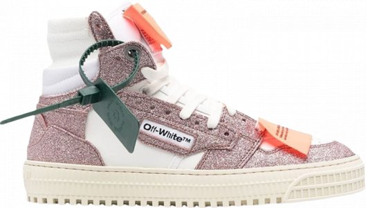Кроссовки Wmns Off-Court 3.0 High Pink Glitter, розовый Off-White