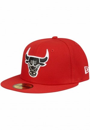 Бейсболка 59FIFTY NBA CHICAGO BULLS New Era, цвет red ERA