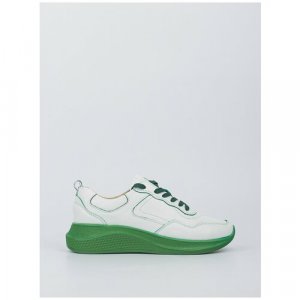 Кроссовки , полнота F, размер 36, зеленый, белый Reversal. Цвет: зеленый/белый