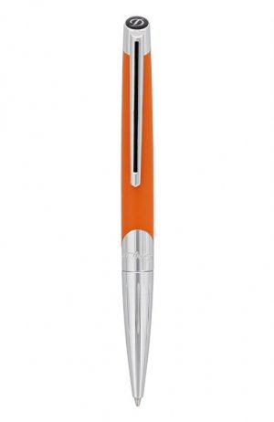 Шариковая ручка S.T. Dupont. Цвет: оранжевый
