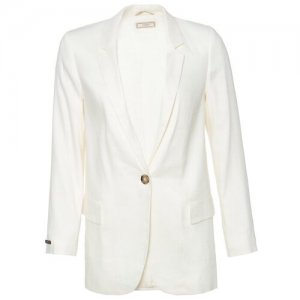 Пиджак , размер 42, белый Peserico. Цвет: белый