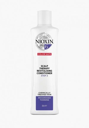 Кондиционер для волос Nioxin No.6 Scalp Therapy Revitalizing Conditioner Step 2, 300 мл. Цвет: прозрачный