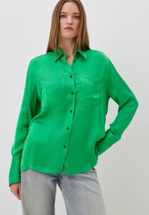 Рубашка Replay. Цвет: зеленый