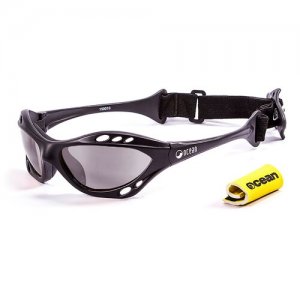 Солнцезащитные очки  Cumbuco Matt Black / Grey Polarized lenses, черный OCEAN. Цвет: черный