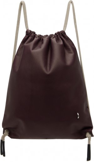 Пурпурный рюкзак на шнурке Rick Owens