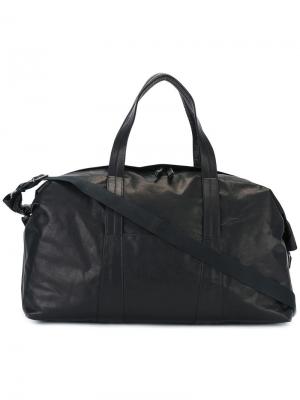 Дорожная сумка чреднего размера Maison Margiela. Цвет: чёрный