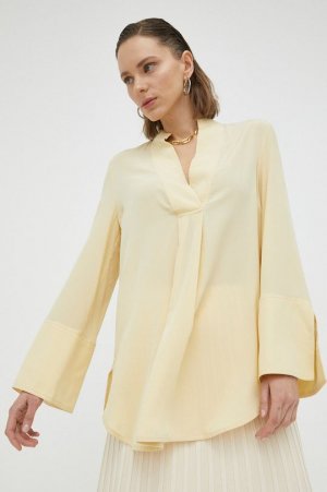 Шелковая блузка , желтый By Malene Birger