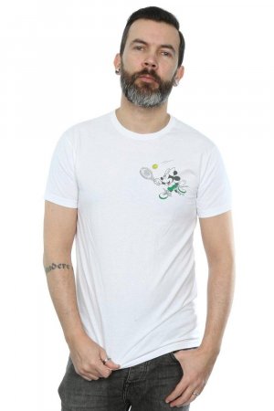 Теннисная футболка с принтом на груди Минни Маус , белый Disney