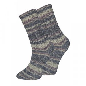 Носки , размер 40-45, фиолетовый, серый Himalaya. Цвет: фиолетовый/серый