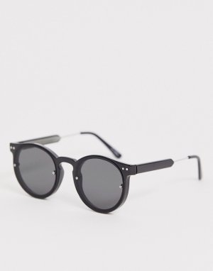 Черные круглые солнцезащитные очки post punk-Черный Spitfire