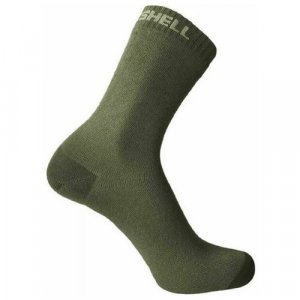 Носки , размер S, серый, зеленый DexShell. Цвет: зеленый/серый