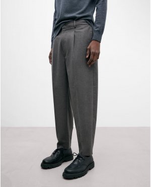 Мужские классические брюки с серыми карманами , серый Adolfo Dominguez. Цвет: серый