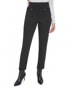 Женские прямые брюки до щиколотки , черный Calvin Klein