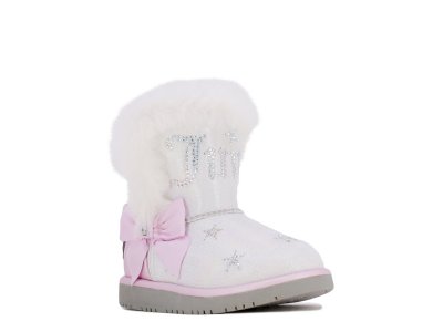 Ботинки Lil Southgate — детские, белый/розовый Juicy Couture