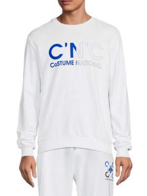 Толстовка с логотипом C'N'C Costume National, белый C'N'C NATIONAL