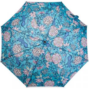 Мини-зонт , голубой LABBRA. Цвет: голубой