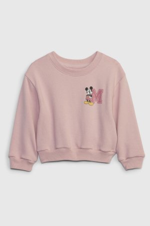 Пуловер Disney с длинными рукавами и круглым вырезом Gap, розовый GAP