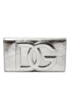 Сумка DG Logo Dolce & Gabbana. Цвет: серебряный