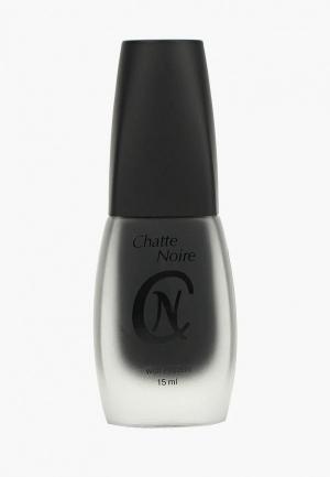 Лак для ногтей Chatte Noire MATTE эмаль №838 черный 15 мл. Цвет: черный
