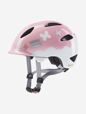 Шлем велосипедный детский Oyo Style Butterfly, Розовый Uvex. Цвет: розовый