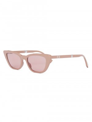 Солнцезащитные очки кошачий глаз Baguette 51MM , розовый Fendi