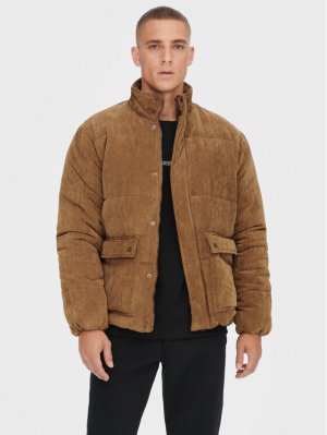 Зимняя куртка стандартного кроя , коричневый Only & Sons