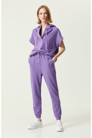 Фиолетовый спортивный костюм до щиколотки , Network