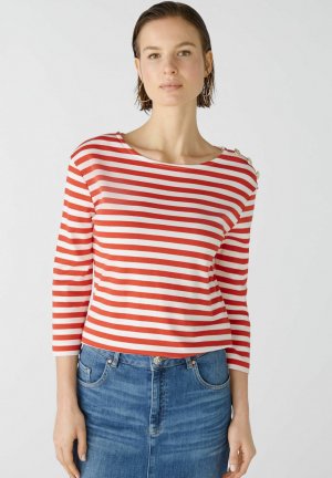 Рубашка с длинным рукавом , цвет red white Oui