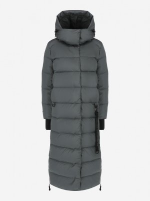 Пальто утепленное Angara, Серый Bask. Цвет: серый