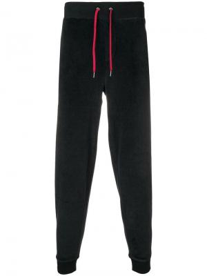 Спортивные брюки с логотипом Polo Ralph Lauren. Цвет: черный