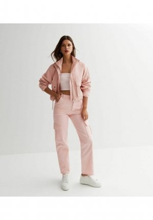Джинсовая куртка, бледно-розовый New Look