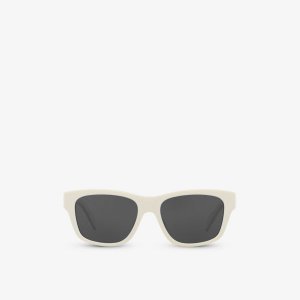 CL40249U солнцезащитные очки в неправильной оправе из ацетата Celine, черный CELINE