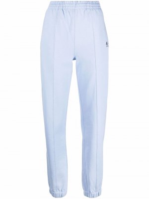 Спортивные брюки с логотипом Helmut Lang. Цвет: синий