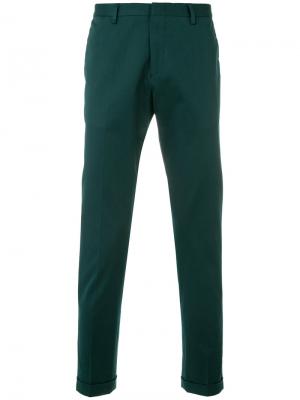 Классические брюки Paul Smith. Цвет: зелёный