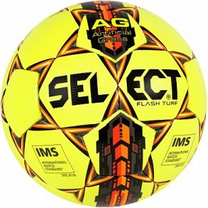 Мяч футбольный FLASH TURF Select. Цвет: желтый