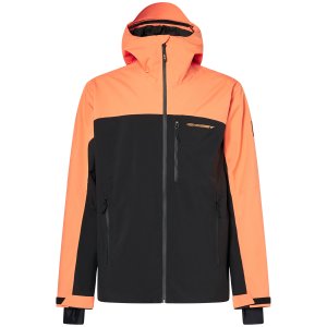 Куртка TC Skull Reduct Shell, цвет Blackout/Soft Orange Oakley