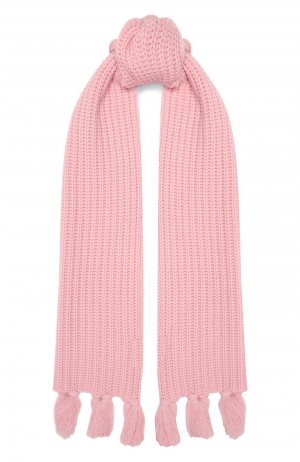 Кашемировый шарф FTC. Цвет: розовый