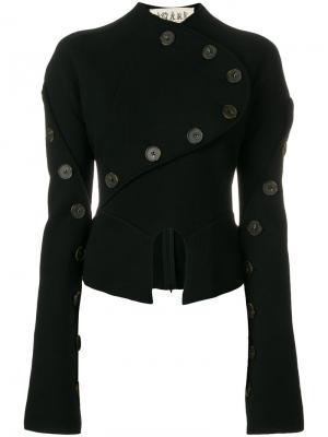 Пиджак с пуговицами A.W.A.K.E.. Цвет: чёрный
