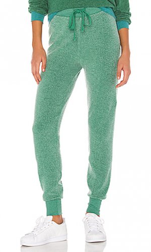 Спортивные брюки jack Wildfox Couture. Цвет: зеленый
