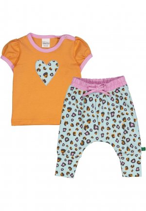 Брюки SET Fred's World by Green Cotton, цвет tangerine Fred's COTTON