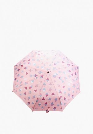 Зонт складной Labbra. Цвет: розовый