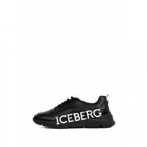 Кроссовки , размер 42, черный Iceberg. Цвет: черный